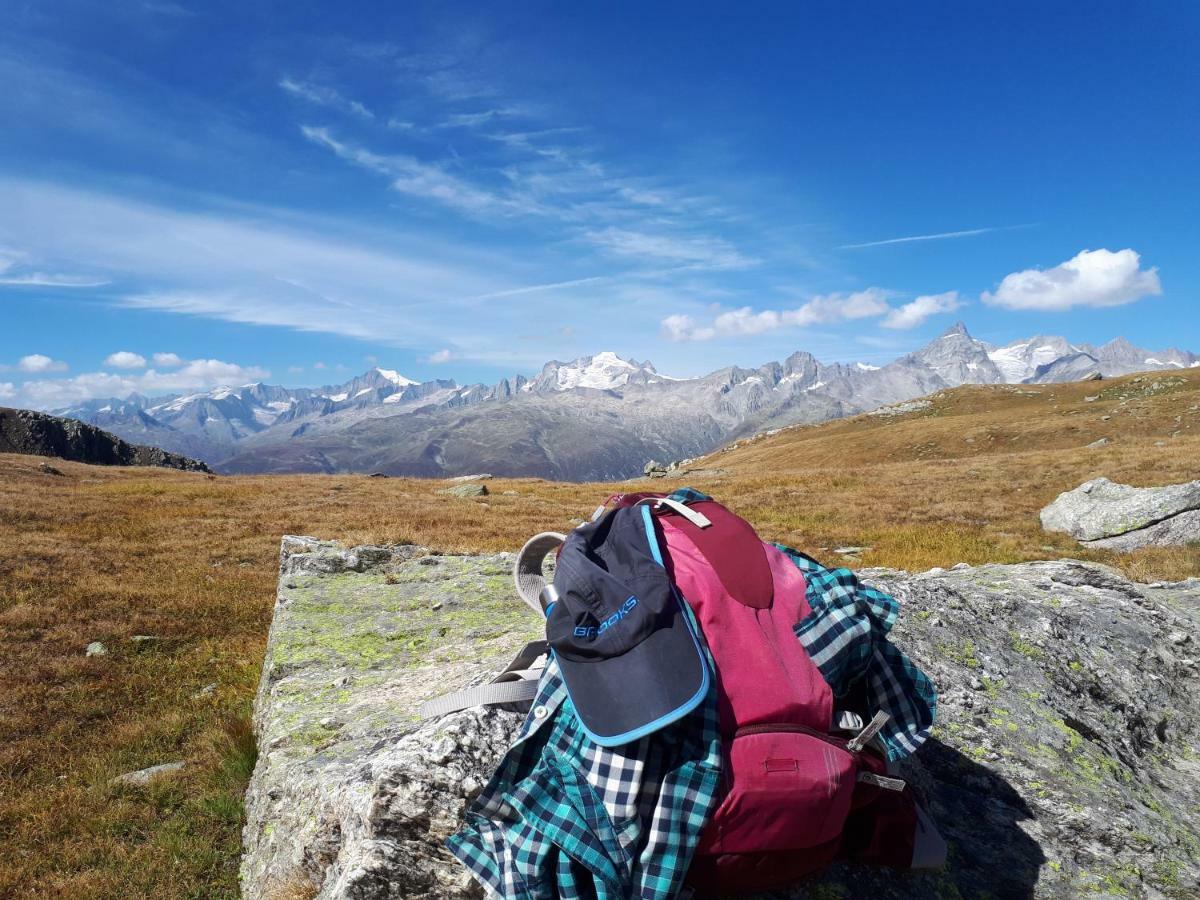 Alpensonne Lägenhet Reckingen Exteriör bild